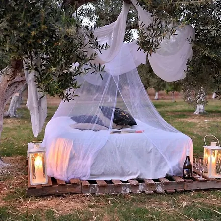 Cocoon Tent In An Olive Grove 別荘 *