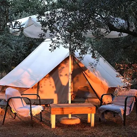 Cocoon Tent In An Olive Grove Сasa de vacaciones Marathopoli