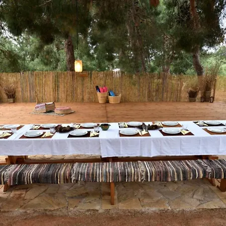 Glamping At A Lovely Tent In Skiaxtro- Holiday home Marathopoli