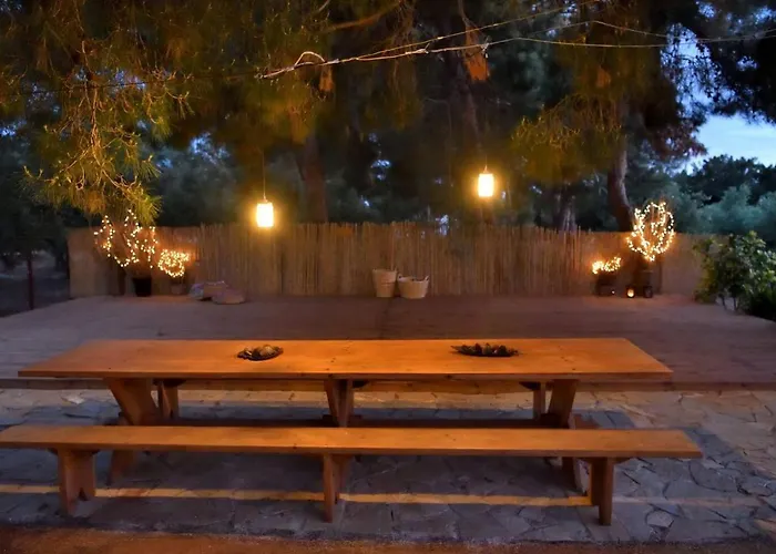 Cocoon Tent In An Olive Grove Holiday home Marathopoli