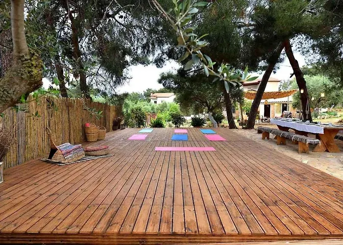 펜션 Cocoon Tent In An Olive Grove 마라쏘폴리